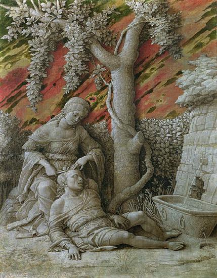 Andrea Mantegna Dalia und Samson Spain oil painting art